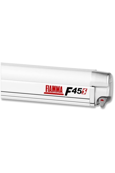 VERANDA FIAMMA F45 S  DA MT 4,50  POLAR WHITE TELO COLORE ROYAL GREY