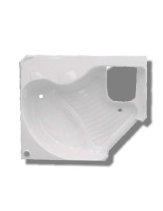 PIATTO DOCCIA TOILET PER CAMPER TRIGANO MODELLO RIVIERA 190 BIANCO