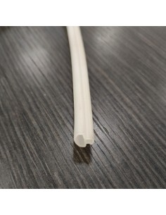 PROFILO IN PLASTICA PVC BIANCO PER BANDELLE CAMPER TRIGANO