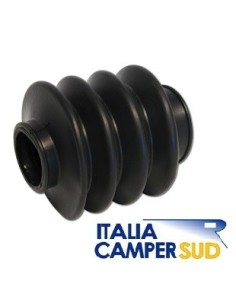 CUFFIA IN GOMMA A SOFFIETTO PER GANCI TIMONE CARRELLI DA 50 MM