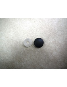 CAPPUCCIO COPRIVITE COLORE NERO COMPLETO DI GHIERA DIAM. MM 13.