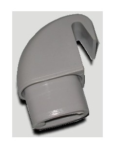 GANCIO SCALETTA MANSARDA PER TUBOLARE OVALE DIAMETRO MM 32.