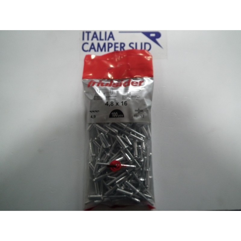 RIVETTI FRIULSIDER IN CONFEZIONE DA 100 PZ...