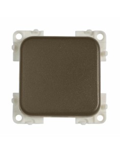 INTERRUTTORE DEVIATORE UNIPOLARE MCD MARRONE