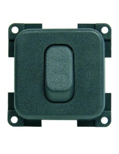 INTERRUTTORE DEVIATORE MC2G PULSANTE UNIPOLARE 12V GRIGIO