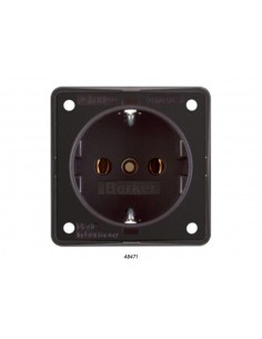 PRESA SCHUKO BERKER 16A MARRONE