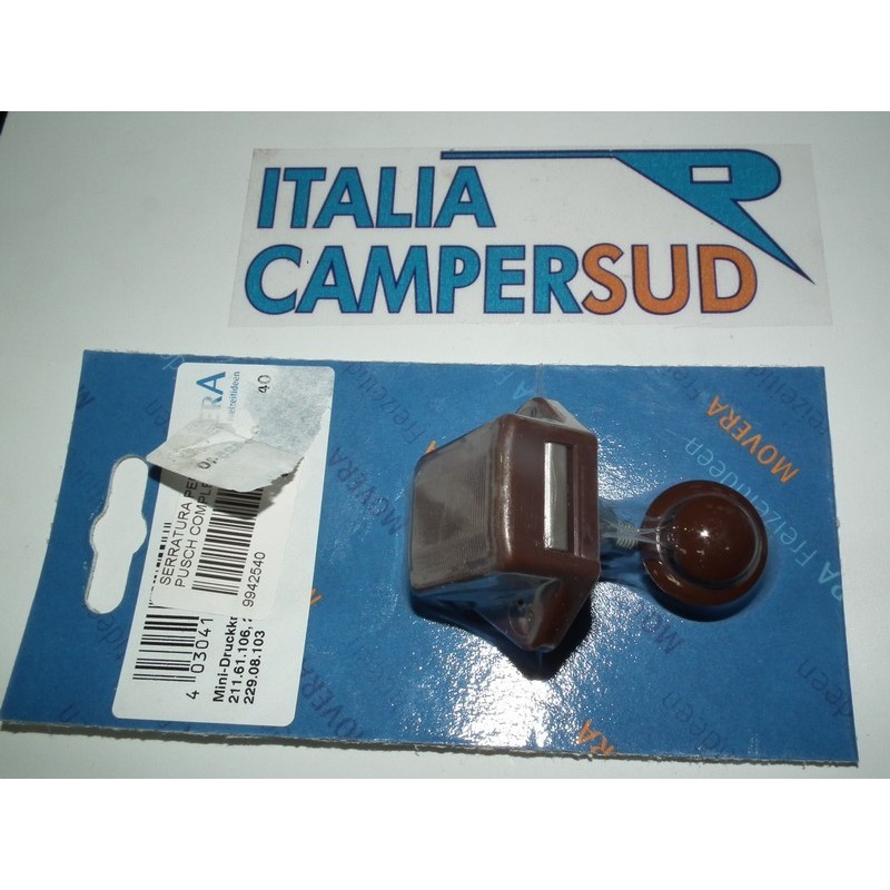 SERRATURA PER ANTINE MINI PUSH COMPLETA DI...