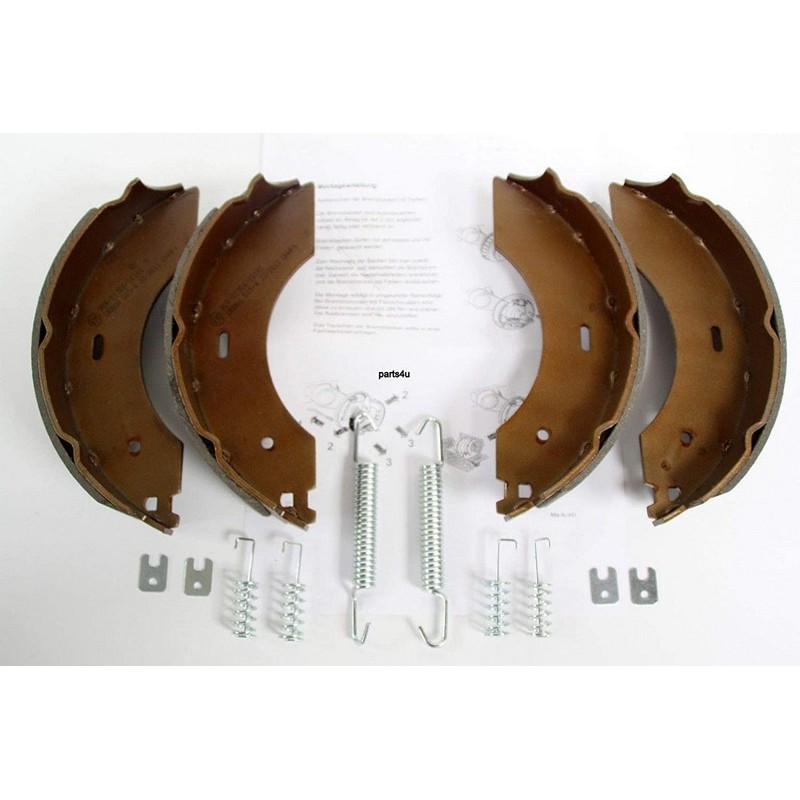 KIT GANASCE FRENO 2360/2361 AL.KO ORIGINALE