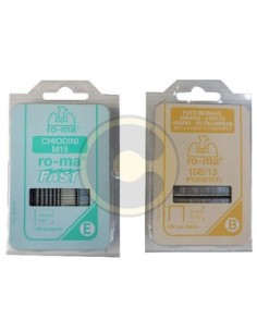 PUNTI METALLICI PER SPILLATRICE IN BLISTER 720 PZ MODELLO 114