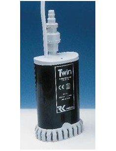 POMPA 12 VOLTS  AD IMMERSIONE MODELLO REICH DA 19 LITRI AL MINUTO DA 1,4 BAR.
