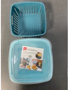 SCOLATUTTO CON CONTENITORE E COPERCHIO