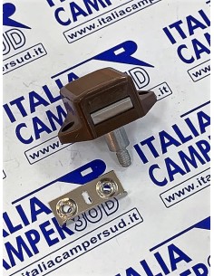 SERRATURA MINI PUSH LOCK MARRONE