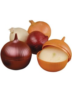 PORTA CIPOLLA MAXI, COLORE ROSSO E DORATO