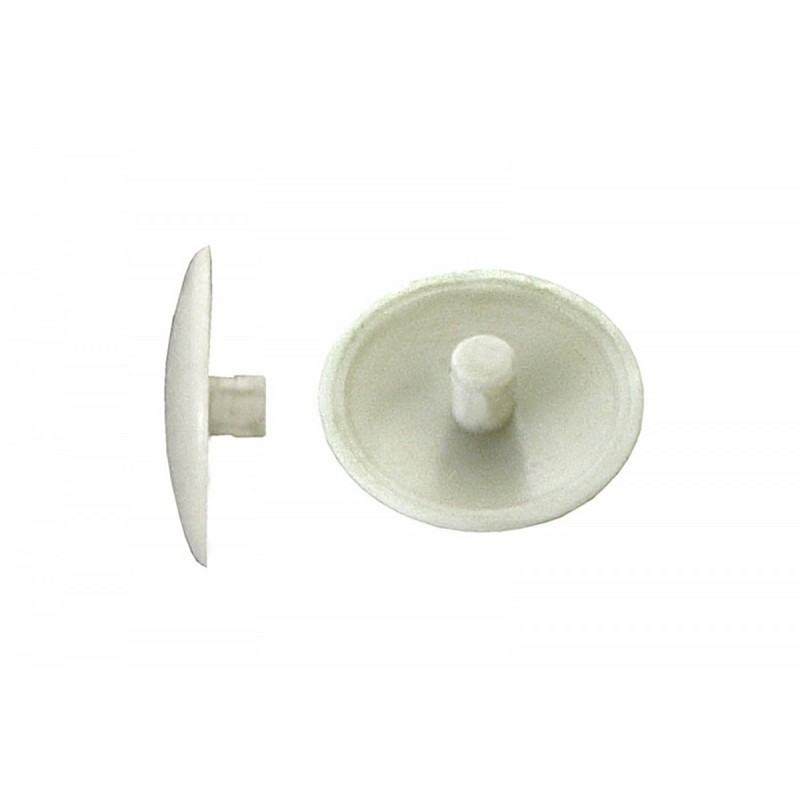 CAPPUCCIO COPRIVITE COLORE BIANCO TESTA MISURA 12MM