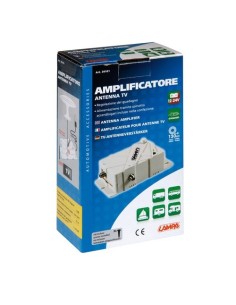 AMPLIFICATORE ANTENNA TV 12V/24V