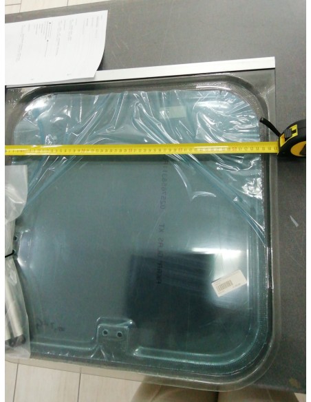 FINESTRA ITALIA MISURA 500X500 GRIGIA