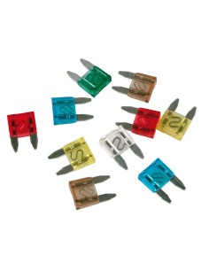 CONFEZIONE CON  MINI FUSIBILI. 10 PZ