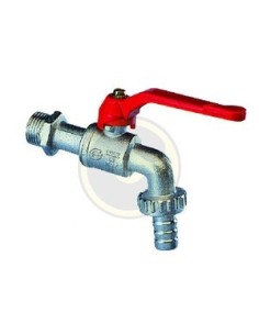 RUBINETTO A SFERA CON PORTAGOMMA 3/4