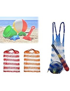 SACCHETTO RETE PER GIOCHI DA SPIAGGIA