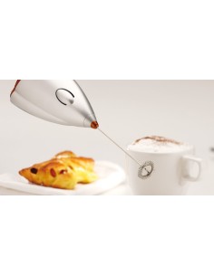 CREMIX FRUSTA IN ACCIAIO INOX PER LATTE, FUNZIONANTE A BATTERIE
