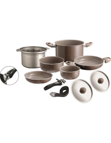 POPOTE CHOCOLATE 9+1 PEZZI DIAMETRO 22 CM