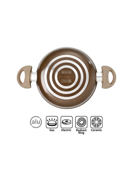 POPOTE CHOCOLATE 9+1 PEZZI DIAMETRO 22 CM