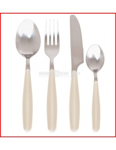 SET DI POSATE SAPORA  COLORE BEIGECHESE