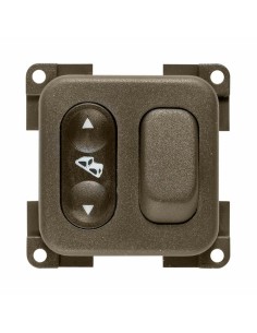 INTERRUTTORE MCGD5 GRADINO CON DEVIATORE LUCE MARRONE