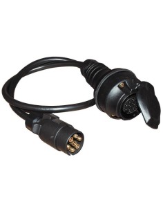 ADATTATORE CON CAVO DA 13 A 7 POLI PER CARAVAN