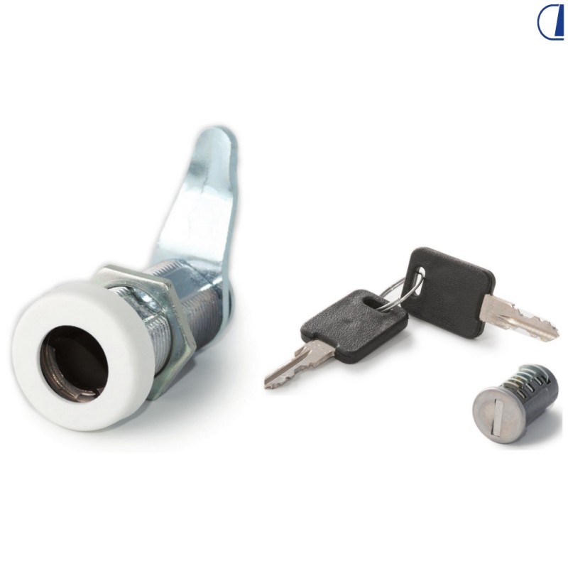 SERRATURA IN METALLO CON CAPPUCCIO IN PLASTICA...