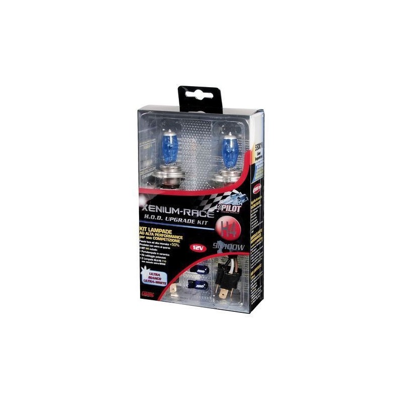 KIT LAMPADE H4 12V 90/100W ALTA PERFORMANCE
