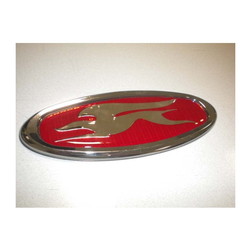 LOGO LAIKA CON CANE OVALE ROSSO