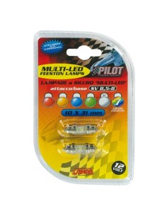 LAMPADE A SILURO 31 MM 3 LED BIANCO