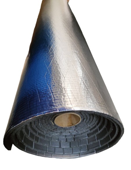 OSCURANTE A METRO ESTERNO  IN  PVC 7 MM COLORE GRIGIO ALLUMINIO ALTEZZA 155 CM