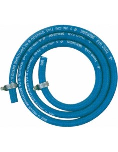 TUBO 2MT  PER GAS CON FASCETTE INCLUSE