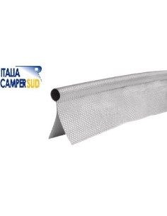GUAINA A DUE ALETTE APERTE COLORE GRIGIO DIAMETRO 7,5 MM