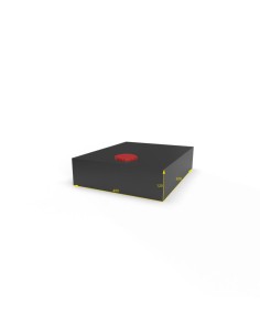 SERBATOIO ACQUA DA 24 LITRI COLORE NERO MISURE 40X12X50 2