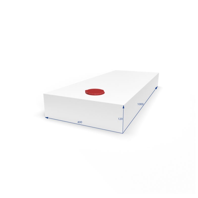 SERBATOIO ACQUA 48 LT COLORE BIANCO MISURE...