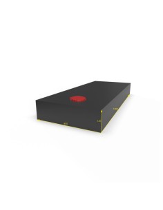 SERBATOIO ACQUA 48 LT COLORE NERO MISURE 40X12X100