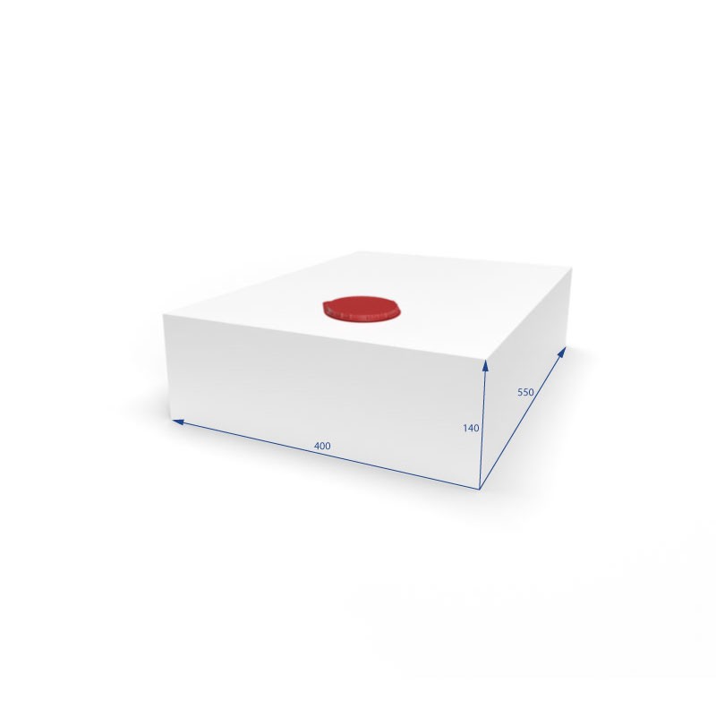SERBATOIO ACQUA 30 LT COLORE BIANCO MISURE...