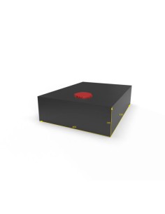 SERBATOIO ACQUA 30 LT COLORE NERO MISURE 41X14X57 2