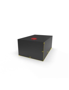 SERBATOIO ACQUA 80 LT COLORE NERO MISURE 45X28X65 2