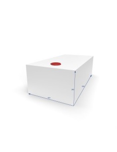 SERBATOIO ACQUA 112 LT COLORE BIANCO MISURE 45X28X90 2