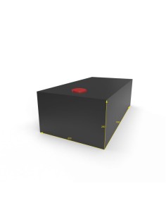 SERBATOIO ACQUA 112 LT COLORE NERO MISURE 45X28X90 2