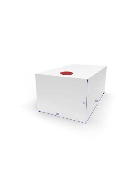 SERBATOIO ACQUA 84 LT COLORE BIANCO MISURA 40X30X70