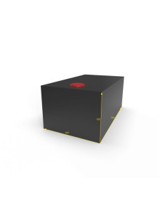 SERBATOIO ACQUA 84 LT COLORE NERO MISURA 40X30X70 2