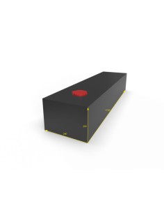 SERBATOIO ACQUA 60 LT COLORE NERO MISURE 28X20X110 2