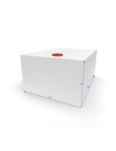 SERBATOIO ACQUA 138 LT COLORE BIANCO MISURE 54X34X74 2