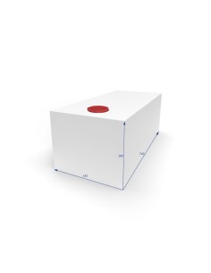 SERBATOIO ACQUA DA LT 68 COLORE BIANCO MISURE 34X28X74 2