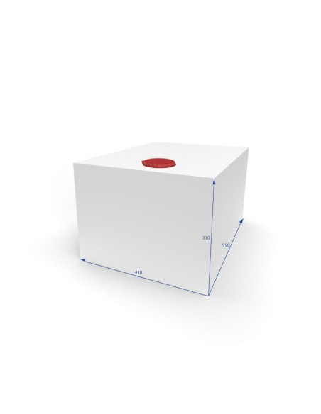SERBATOIO ACQUA LITRI 69 COLORE BIANCO MISURE 41X31X55